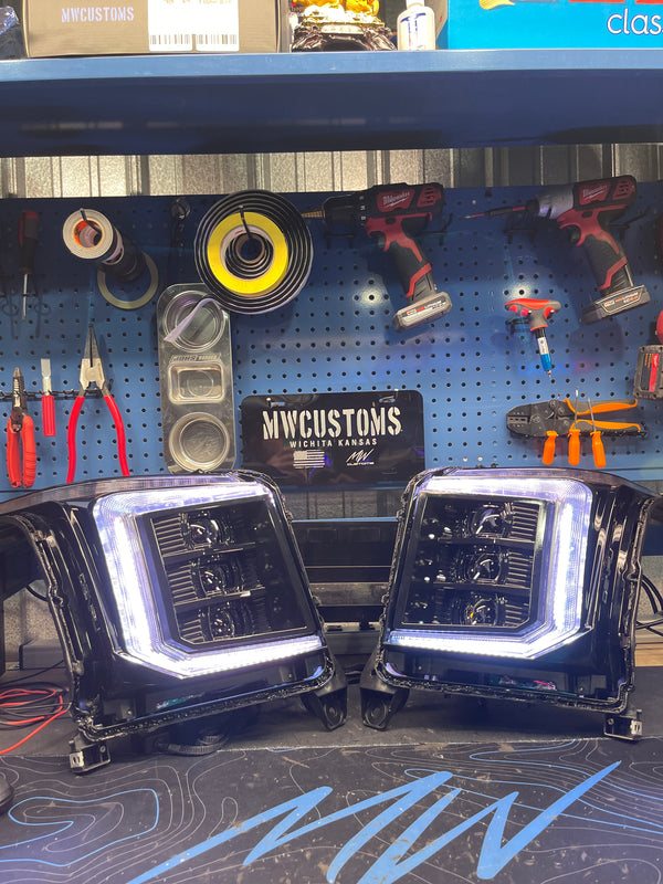 PRE-BUILT 2014-18 GMC YUKON MORIMOTO XB HEADLIGHTS