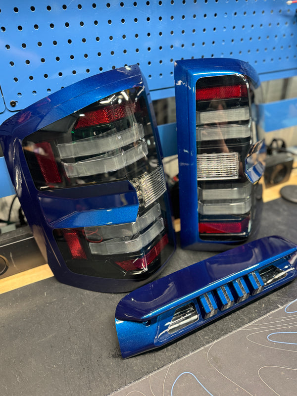 2014 - 19 CHEVY SILVERADO MORIMOTO XB LED TAIL LIGHTS