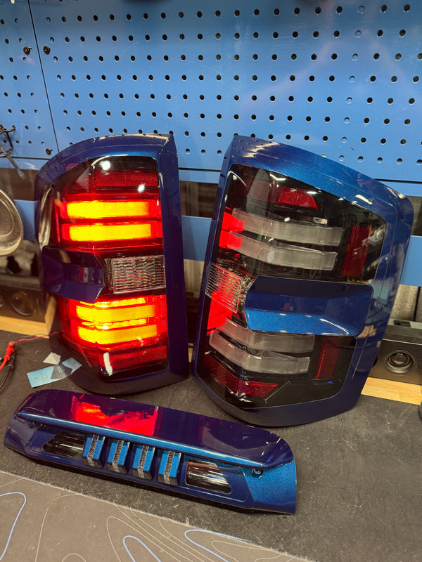 2014 - 19 CHEVY SILVERADO MORIMOTO XB LED TAIL LIGHTS