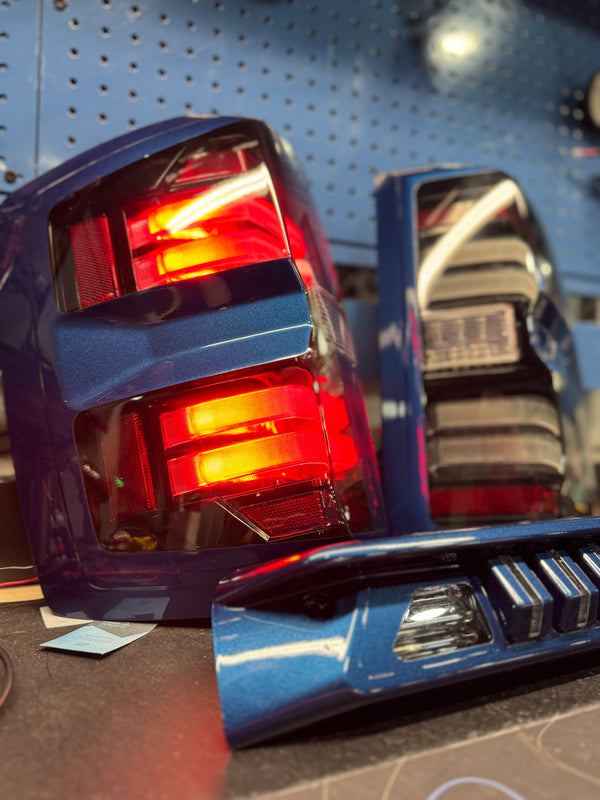 2014 - 19 CHEVY SILVERADO MORIMOTO XB LED TAIL LIGHTS