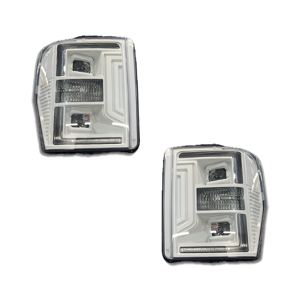 PRE-BUILT 2008-10 FORD SUPER DUTY MORIMOTO HYBIRD LED HEADLIGHTS