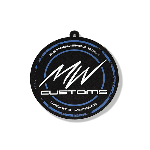 MwCustoms Air Freshener- Black Icee