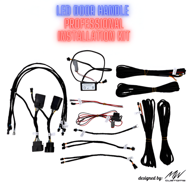 MWCUSTOMS LED DOOR HANDLE WIRE HARNESS KIT