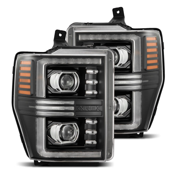 PRE-BUILT 2008-10 FORD SUPER DUTY ALPHAREX HEADLIGHTS