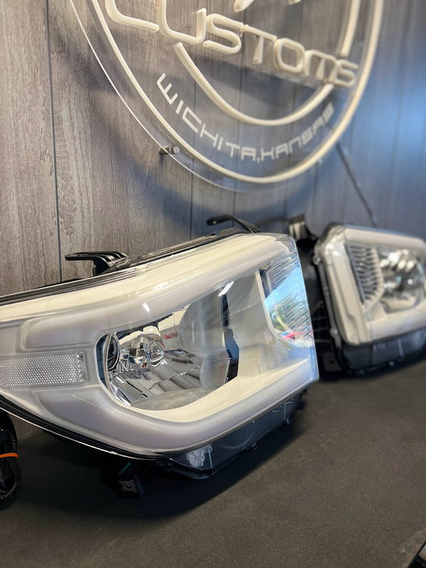 PRE-BUILT 2014-21 TOYOTA TUNDRA HEADLIGHTS (HALOGEN MODELS ONLY)