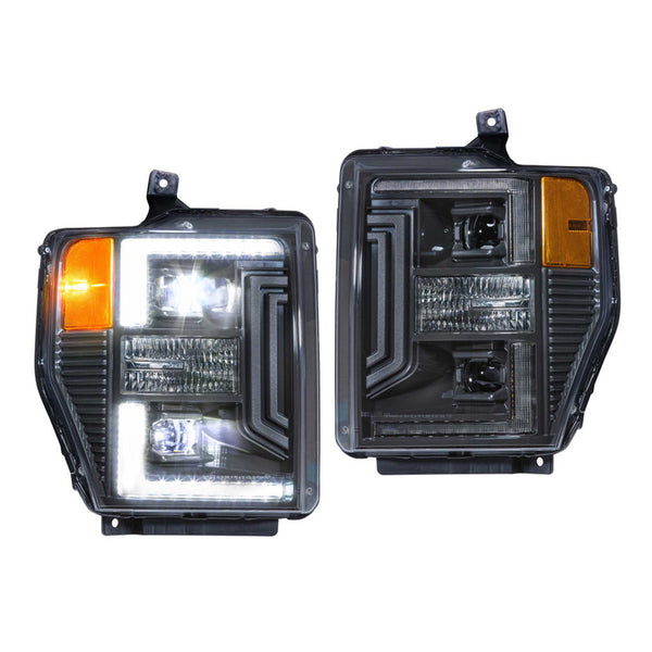 PRE-BUILT 2008-10 FORD SUPER DUTY MORIMOTO HYBIRD LED HEADLIGHTS