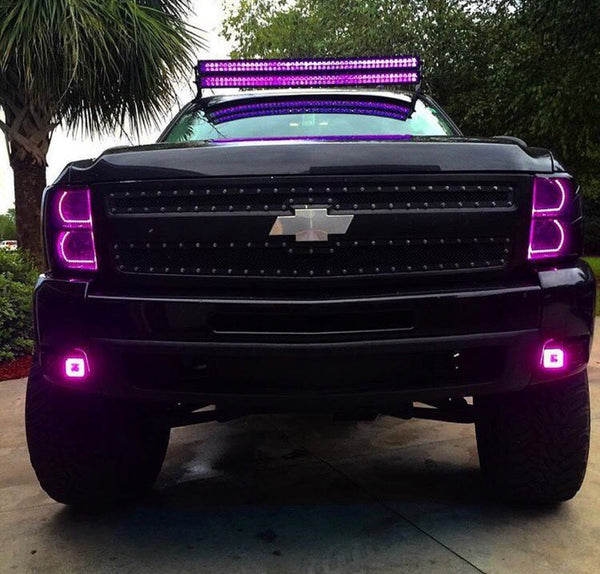 2007-13 CHEVROLET SILVERADO RGB HALO KIT - MwCustoms