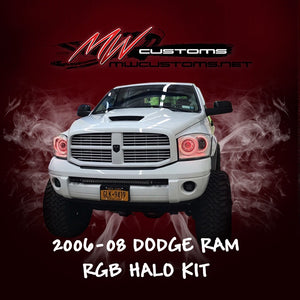 2006-08 DODGE RAM RGB HALO KIT - MwCustoms