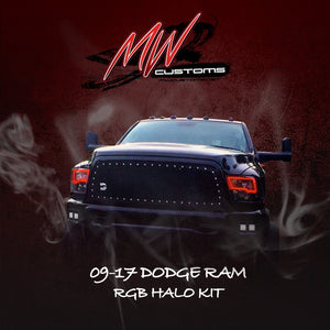 2009-14 DODGE RAM RGB HALO KIT - MwCustoms