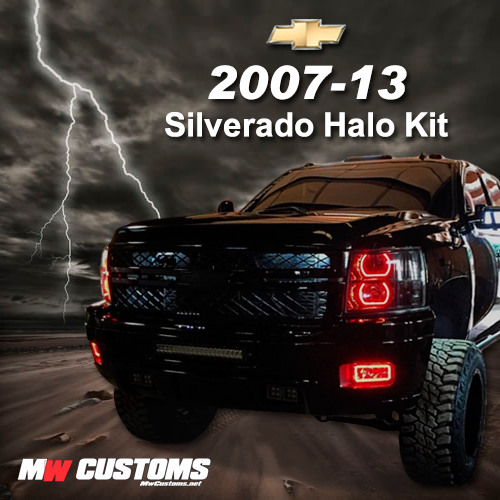 2007-13 CHEVROLET SILVERADO RGB HALO KIT - MwCustoms